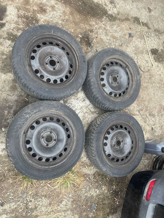 Jante otel cu cauciucuri iarna Opel Astra H 205 / 55 R16 DOT 16.19