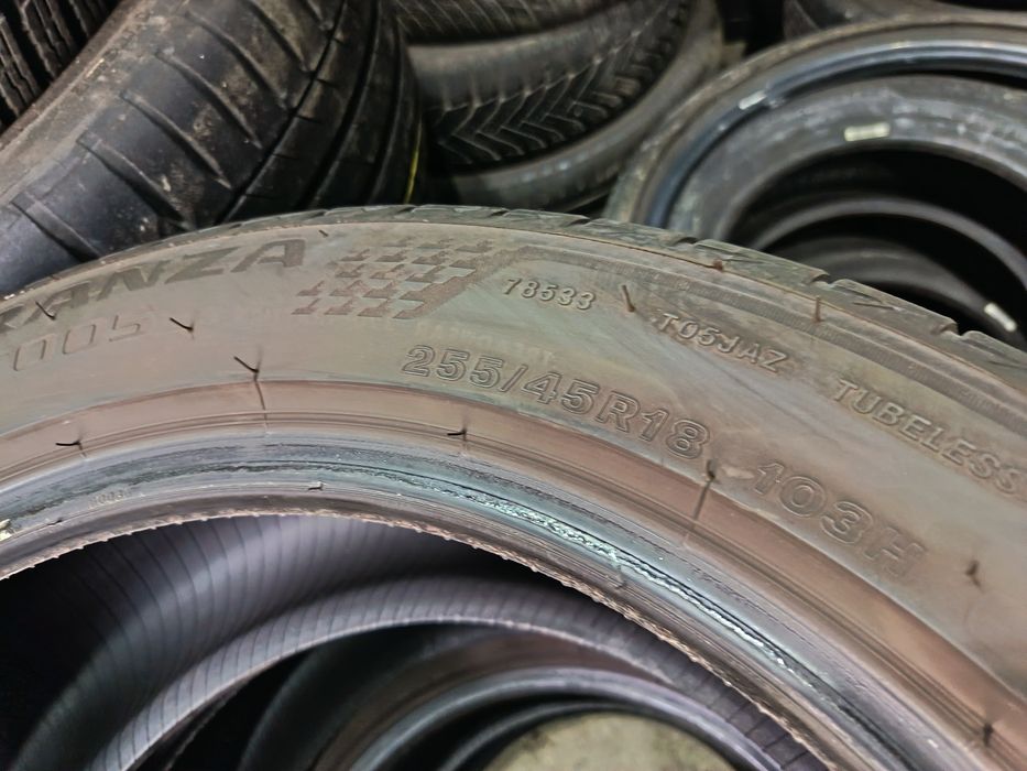 Anvelope vara 255 45 18 Bridgestone 2024 5mm