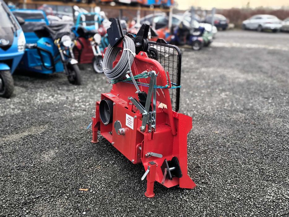 Troliu forestier nou 4 T cu 50 m cablu metalic Agramix