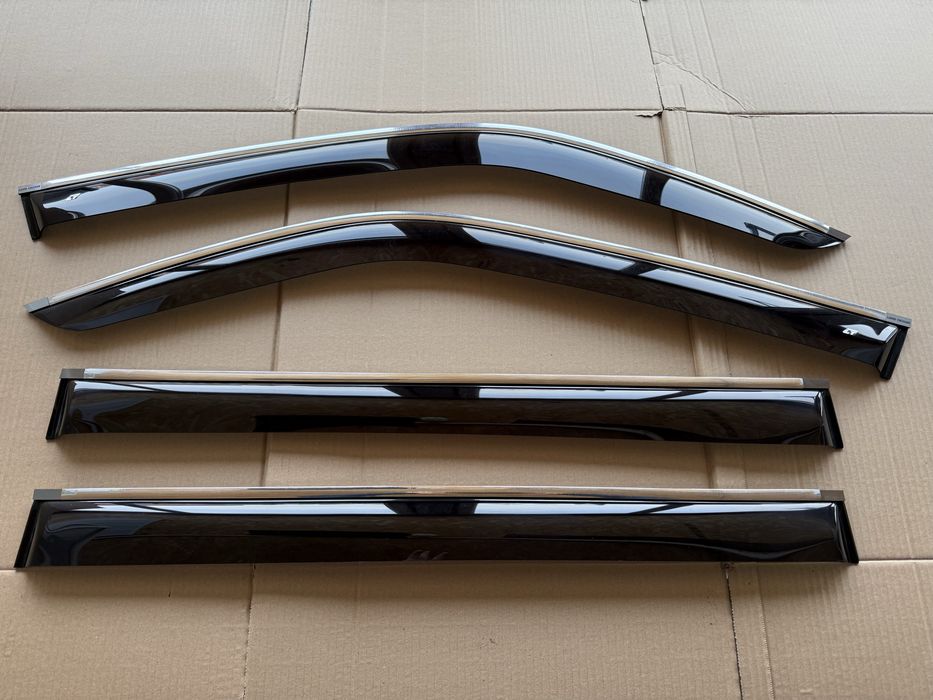 Дефлекторы окон (ветровики) Toyota Land Cruiser 300 с 2021+