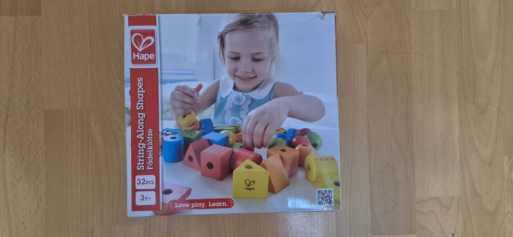 Vand Hape Set sirag curcubeu, 32 piese
