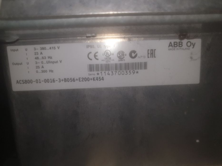 Частотный преобразователь ABB