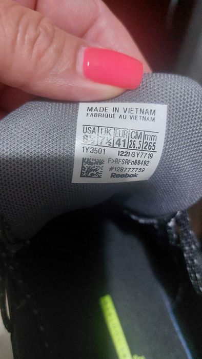 Маратонки Reebok 41