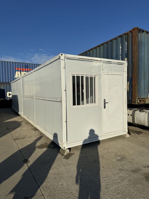 Container pliabil santier birou containere vestiar depozitare