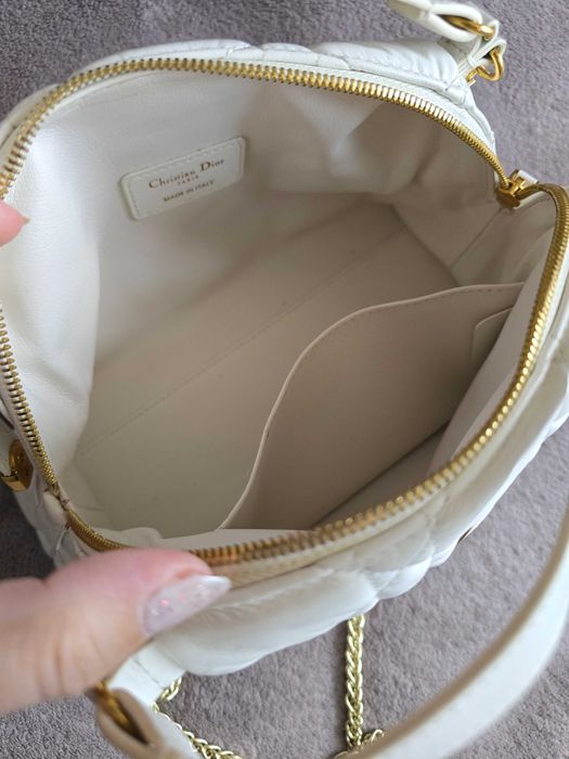 Geantă piele naturală Dior