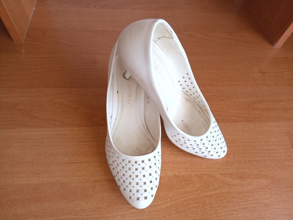 Туфли кожаные свадебные