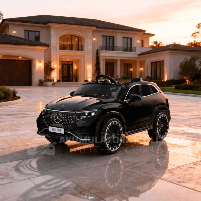 Лицензирана Акумулаторна Кола Mercedes-Benz EQS 2026, 250W, 12V/7Ah