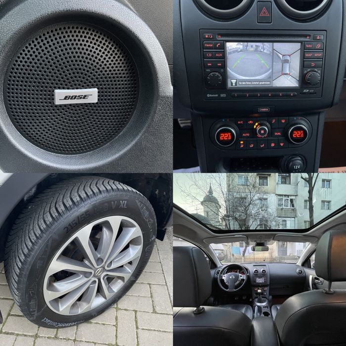 Nissan Qashqai +2 Tekna 1.6Dci 2013 Piele Bose Camere 360 Panorama