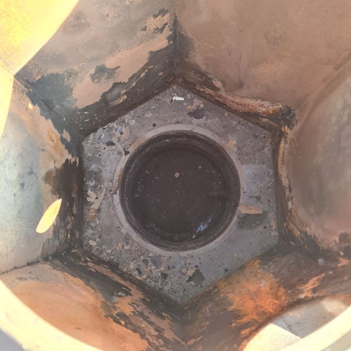 Печь на отработке