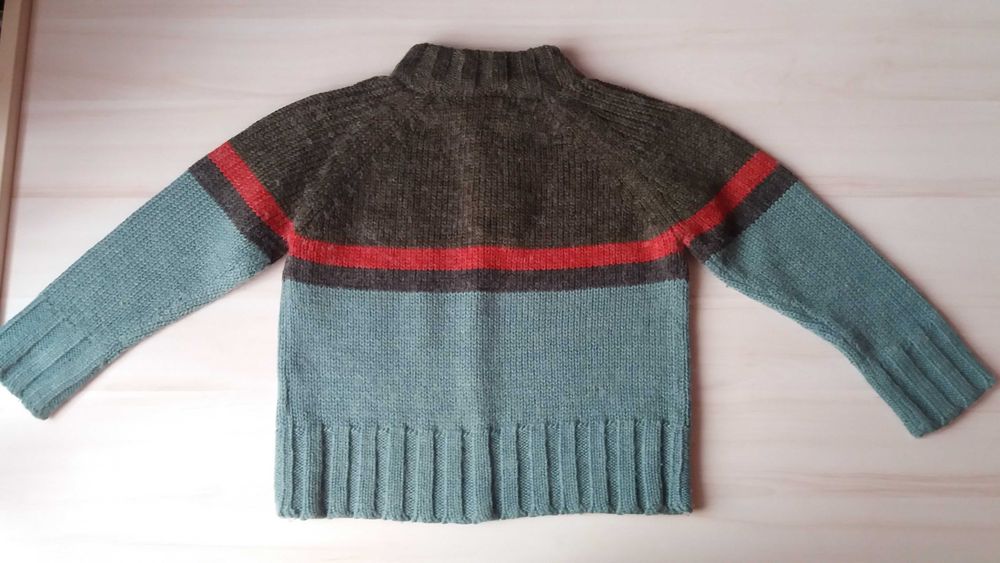 Жилетка с цип, пуловер Premaman, ветровка, дебел шушлеков панталон 110