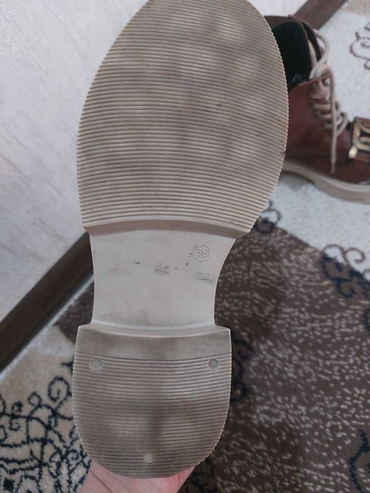 Сапожки демисезонные размер 36