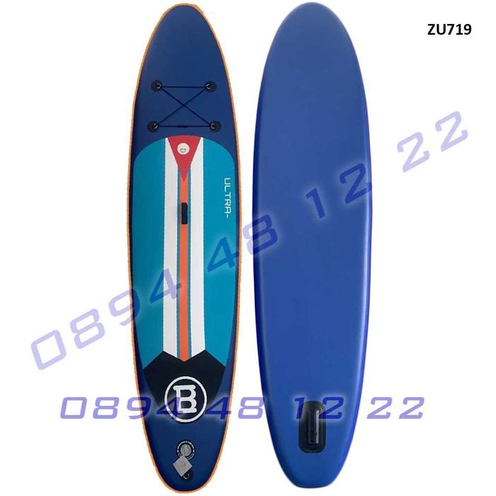 Надуваема дъска сърф SUP борд съб падъл гребло стенд ъп 10'6 плуване