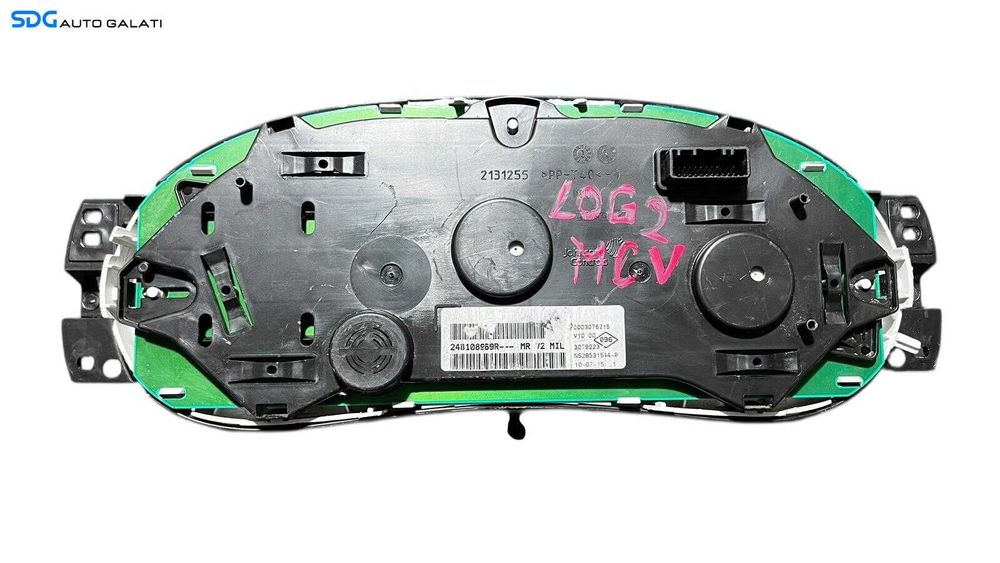 Ceas Ceasuri Cluster Instrumente Bord cu Display Dacia Logan 2 1.5 DCI 2012 - 2018 Cod 248108969R [LC0558]