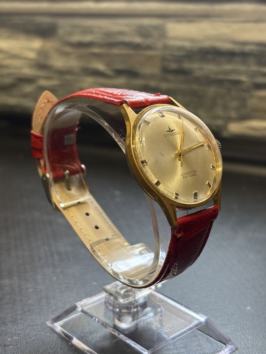 Ceas Dugena mecanic placat aur cal.1144