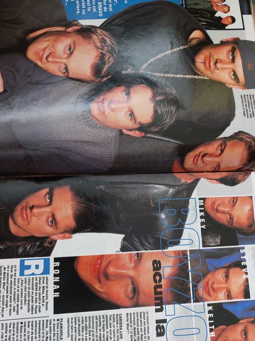 Revistan Bravo  nr 1 / 1999 cu Boyzone pe coperta