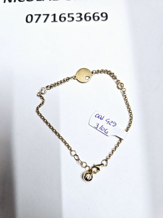 Vand bratara din aur 14 k 3.1 g cod 429