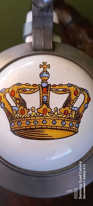 Немска  халба за бира-Gerz-WEST GERMANY