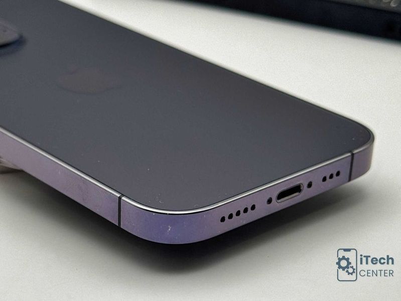 iPhone 14 Pro, 128GB, Purple, 100% батерия, КАТО НОВ, 1г. ГАРАНЦИЯ!