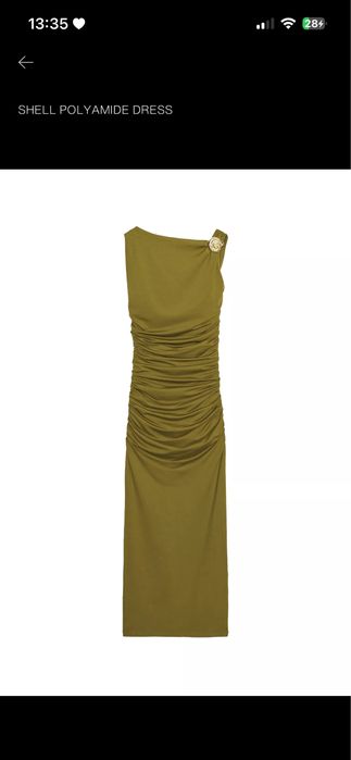 Рокля с гол гръб ZARA