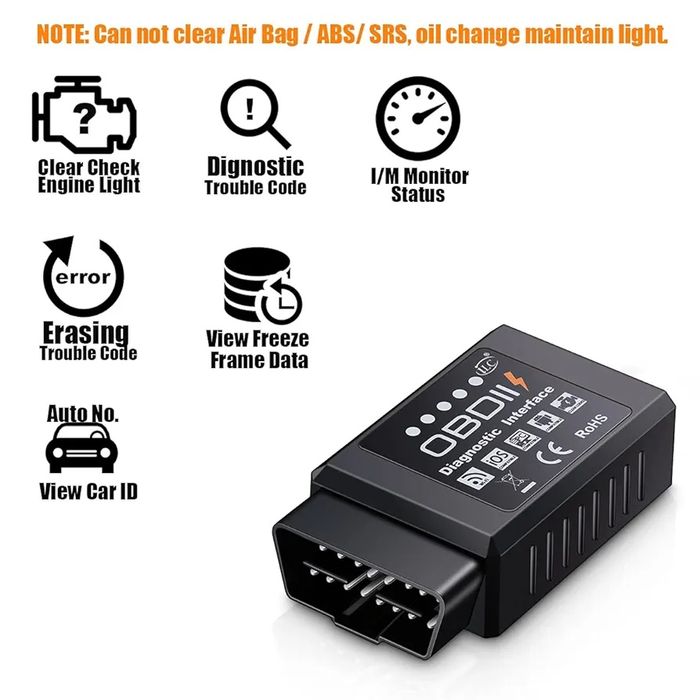 Авто диагностика ,безжичен четец с Bluetooth