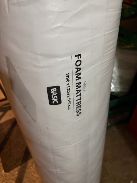 Saltea din spumă HASLA BASIC 90 × 200 cm –  nouă
