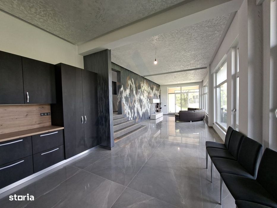 Casă moderna 229 mp utili garaj  piscina terasa balcon Cisnadioara