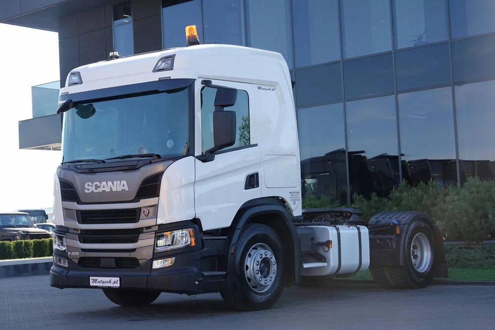 Scania P 450 / RETARDER / SISTEM HIDRAULIC / CABINĂ JOSĂ