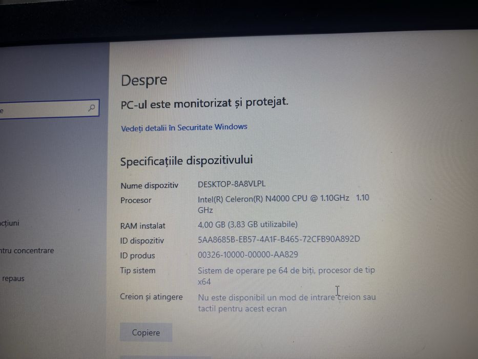 Laptop asus vivobook x540ma