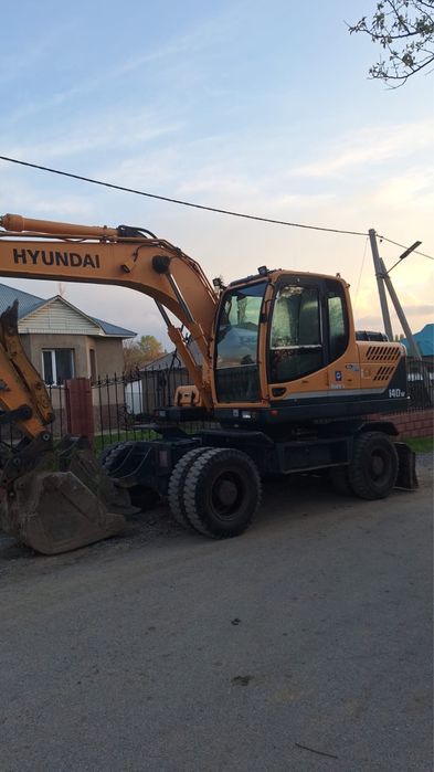 Хуйндай 140 Хитачи 210 калесный