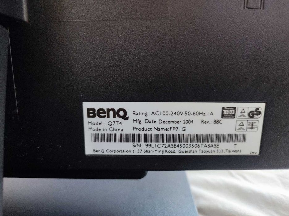 монитор BENQ FP71G