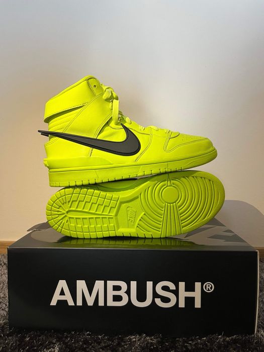 Dunk High Ambush Flash Lime