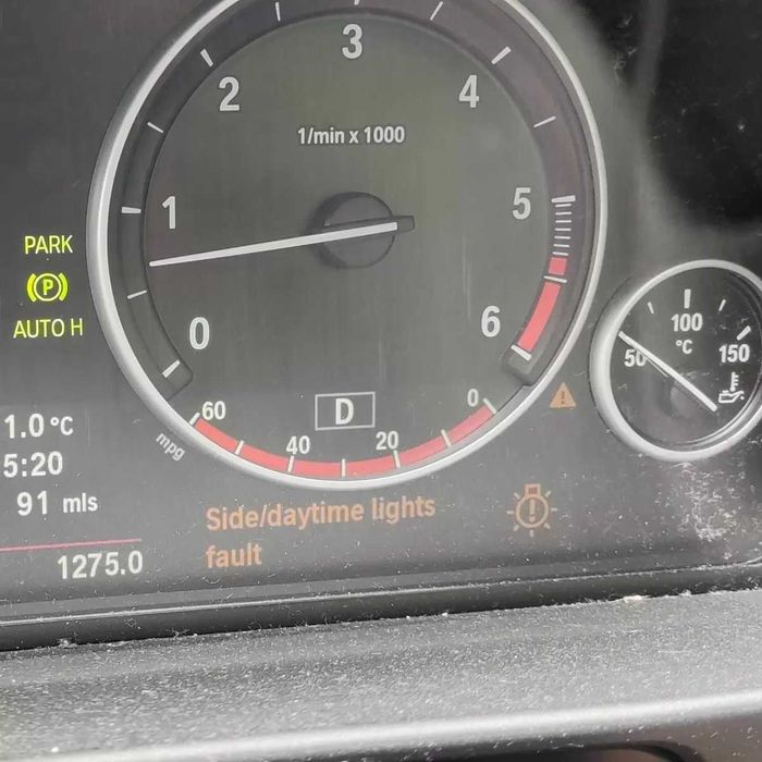 Тмс модул за фар с адаптивни светлини AHL  BMW F10 F11 F07