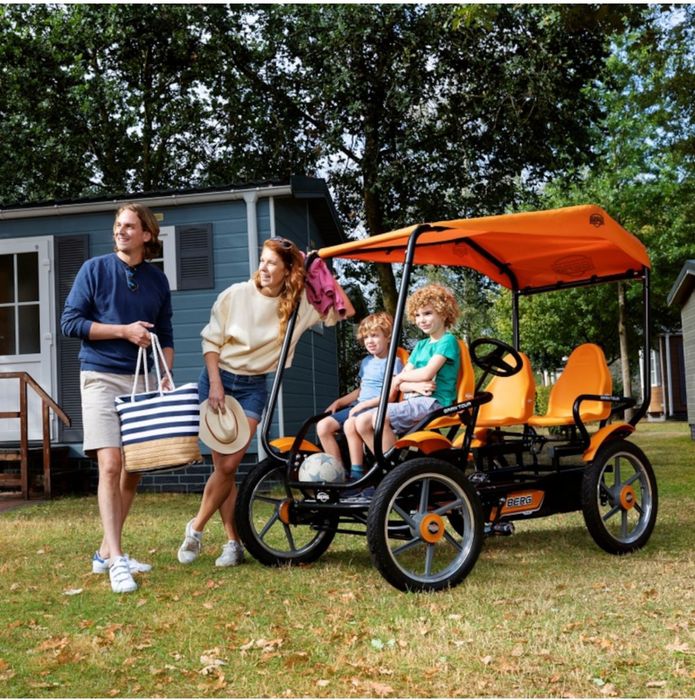 Cart/ bicicleta pentru familie, 4 locuri