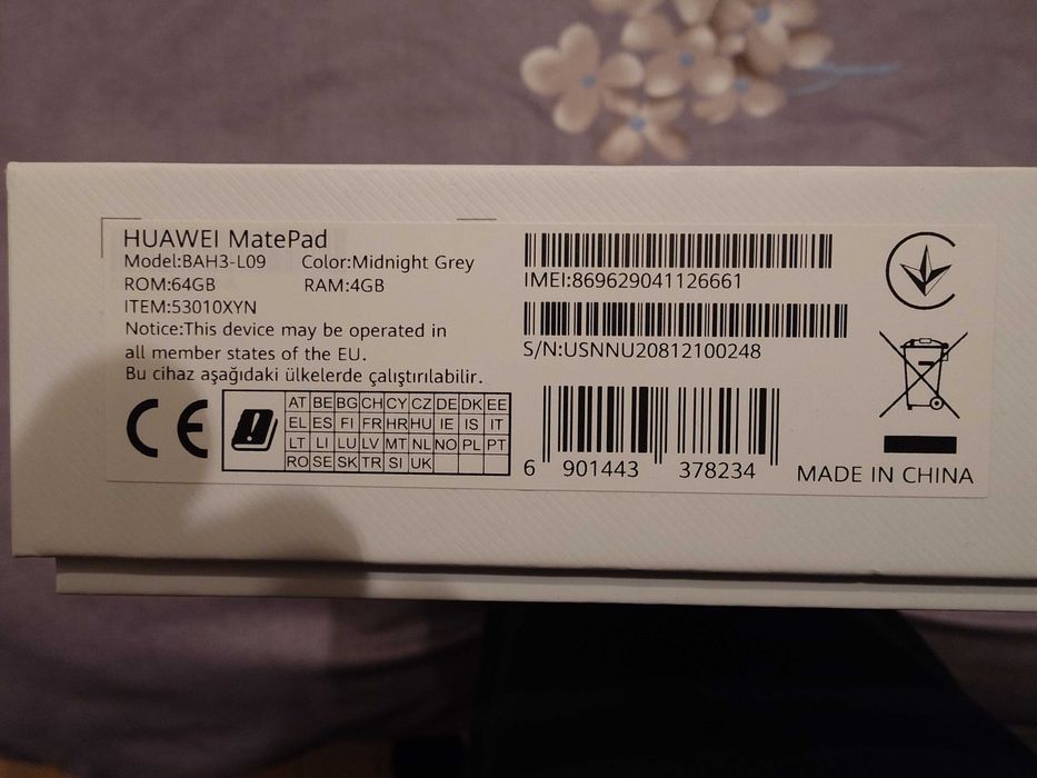 Tableta Huawei Matepad 10.4, octa-core, ecran IPS, stare excelenta