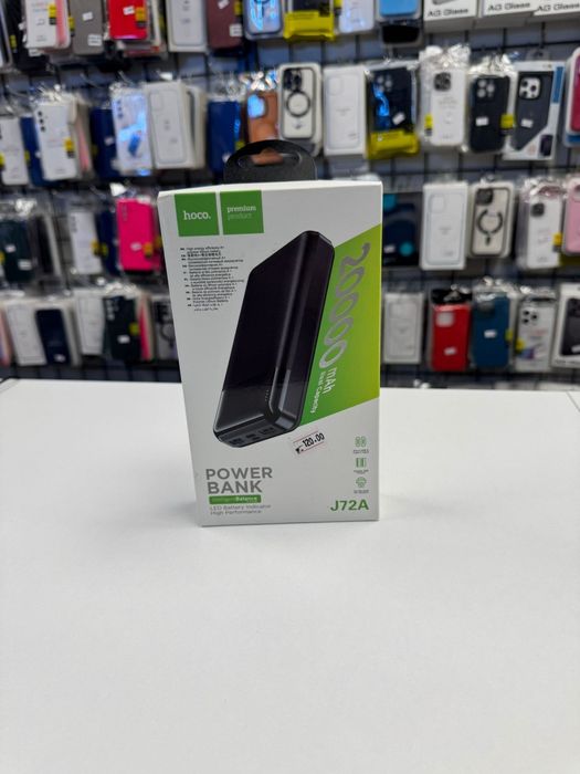 Power Bank Hoco, 20.000mAh, 2 x USB, Indicator LED, Alb