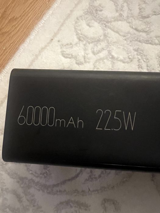 Baterie externă Romoss PEA60, 60000mAh, 222Wh, Negru