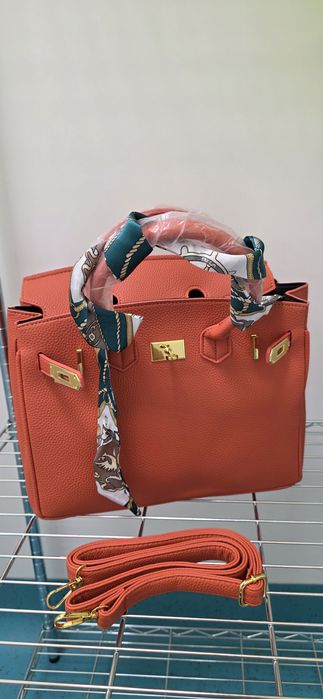 Geanta portocalie premium