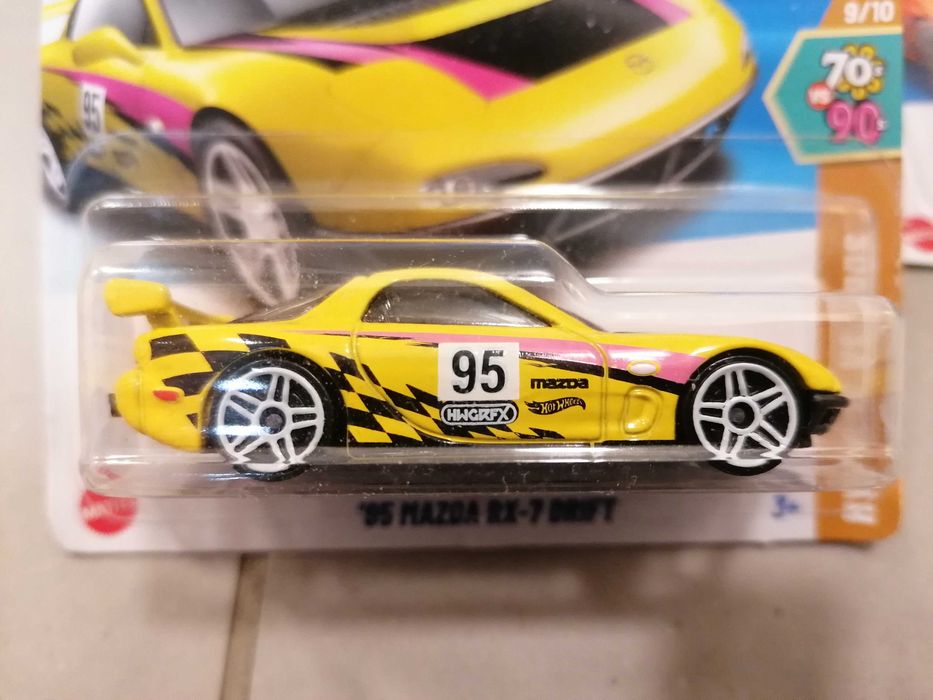 Mazda Hot Wheels лот 1:64 – RX-7, MX-5, RX-3, Autozam, REPU