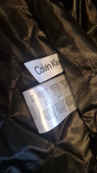 Calvin Klein кожено яке S мъжко