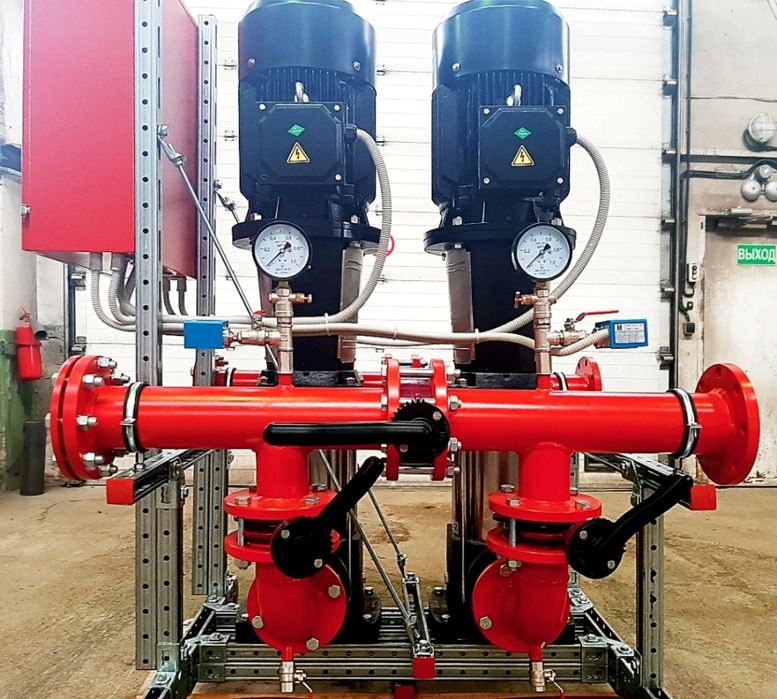 Пожарная система.Пожара тушения и пожарная сигнализация