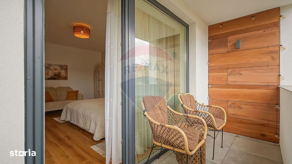 Apartament cu 1 cameră Premium în Cosmopolit Grace, Răcădău | Mobilat