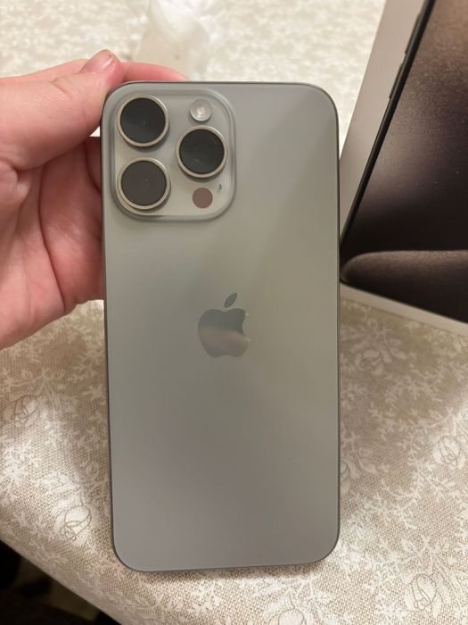 Iphone 15 про макси серый 256