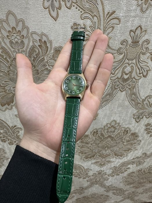 позолоченные часы Полёт (poljot) СССР