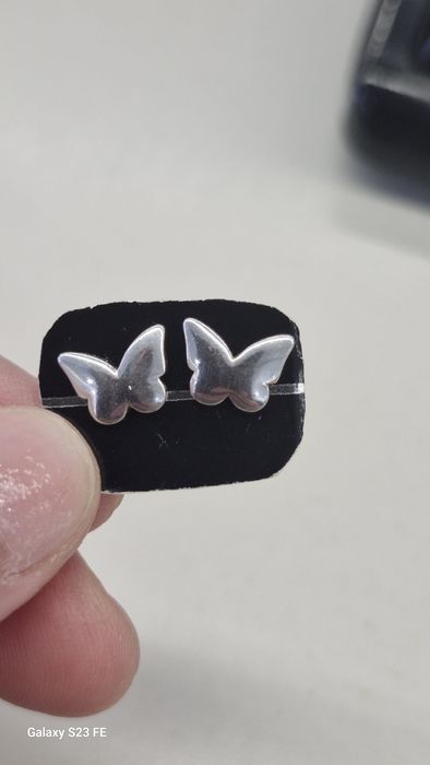 Коллекция серебрянных серёжек