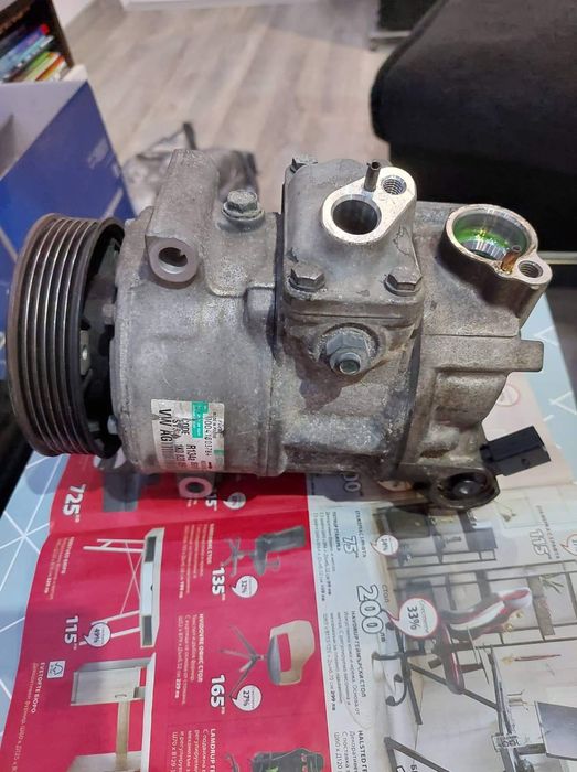 Продавам компресор Sanden, за климатична система на Audi, Seat, VW