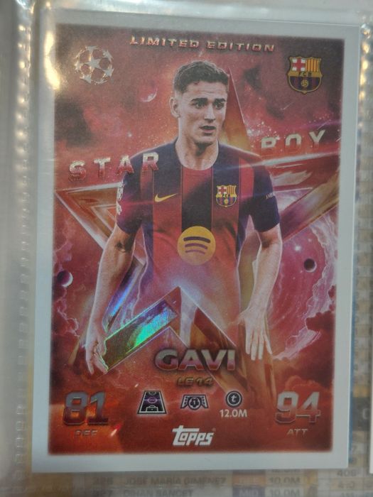 Jobe Bellingham Starboy Limited Edition Topps Match Attax Season 2025-2026