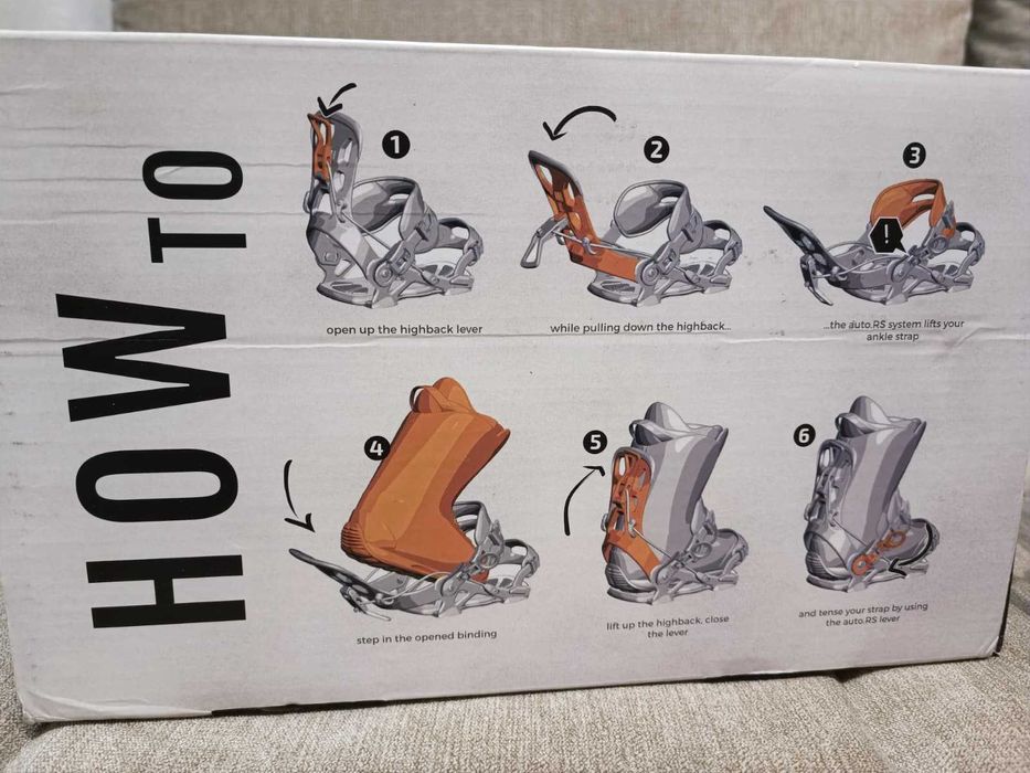 Legături snowboard SP Base Plus (Base+) FASTEC S (22-25) — bej — noi