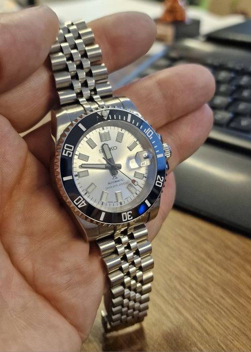 Vand ceas Seiko CUSTOM mod submariner