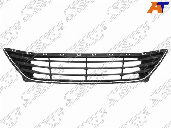 Решетка в бампер HYUNDAI ELANTRA V 14-16 в сборе с молдингом Hyundai E