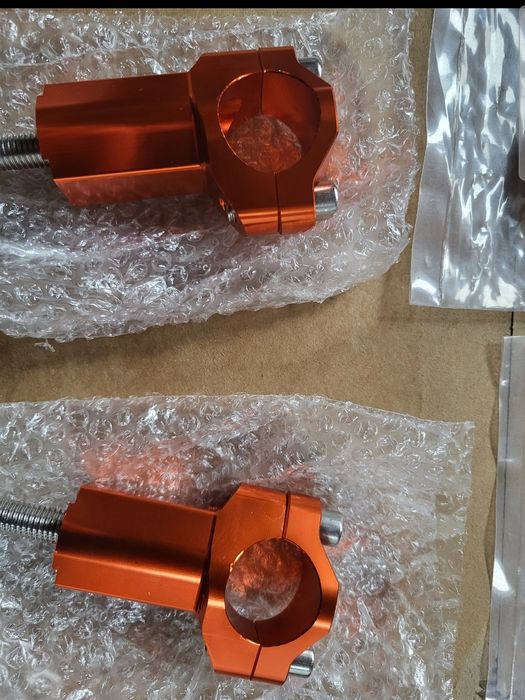 Vârf pedala frana KTM  2008-16/2017-24. Manete rabatabile. Schimbator